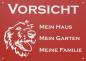 Preview: Irischer Wolfhund | Irish Wolfhound Aluminium Warnschild